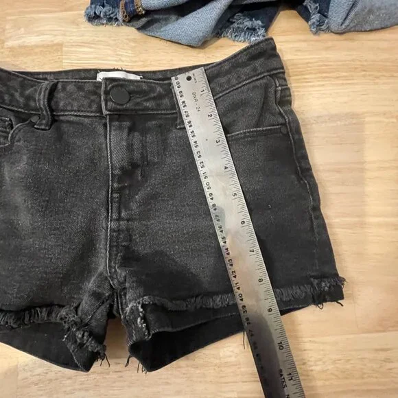 Tilly's RSQ Denim Shorts LOT of THREE Girls Size 12 - Picture 4 of 16